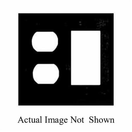 Mulberry Number of Gangs: 2 Cold-Rolled Steel, Semi-Gloss Finish, Red 51672